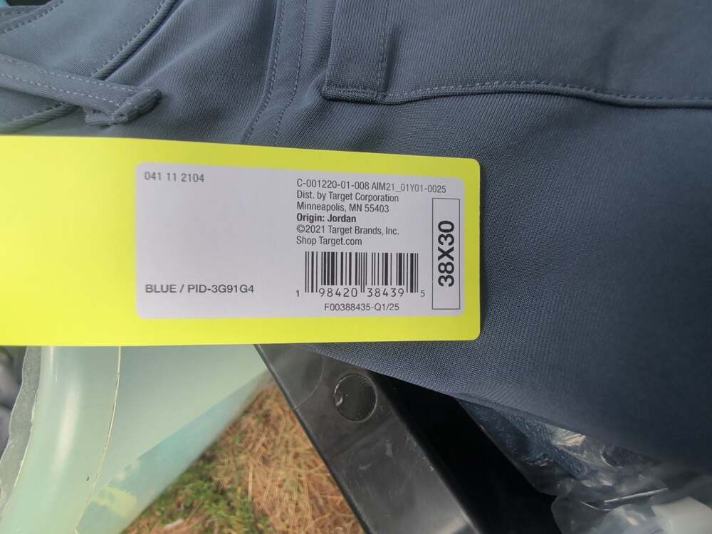 Target Brands Golf Pants Blue 38x30